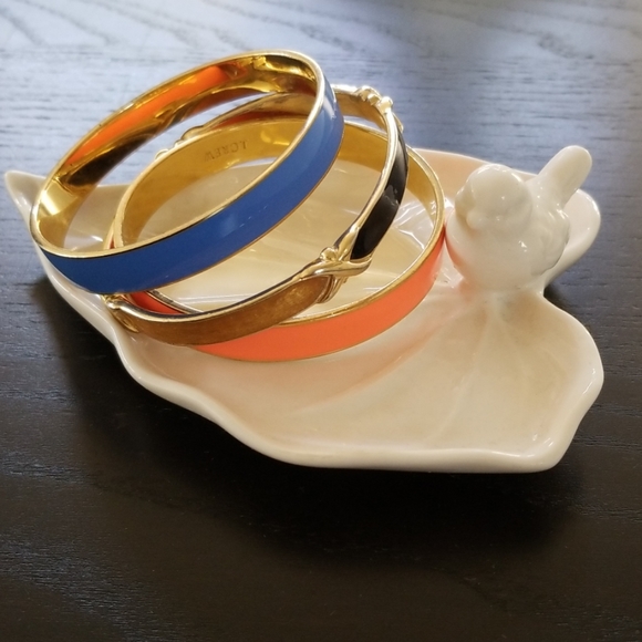 J. Crew Accessories - J.Crew 3  enamel bangles